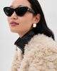 Givenchy Givenchy Bold Cat Eye Sunglasses Shiny Black / Smoke One - 3