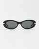 Givenchy Givenchy Bold Oval Sunglasses Shiny Black / Smoke One - 2