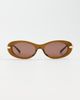 Givenchy Givenchy Bold Oval Sunglasses Shiny Light Brown/Brown One - 2