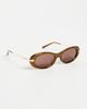 Givenchy Givenchy Bold Oval Sunglasses Shiny Light Brown/Brown One - 4