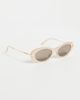 Givenchy Givenchy Bold Oval Sunglasses Shiny Pink/Brown One - 4