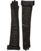 Givenchy Givenchy Bow Lambskin Leather Opera Gloves - 1