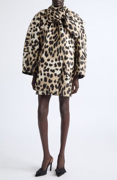Givenchy Givenchy Bow Scarf Short Coat