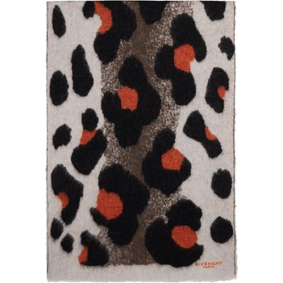 Givenchy Givenchy Brown & Beige Alpaca Scarf