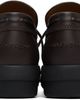 Givenchy Givenchy Brown Echo Leather Boat Shoes - 2