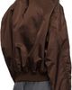 Givenchy Givenchy Brown Zipped Shawl Collar Bomber Jacket - 3