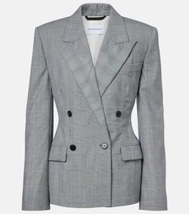 Givenchy Givenchy Checked wool jacket