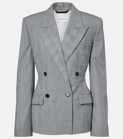 Givenchy Givenchy Checked wool jacket