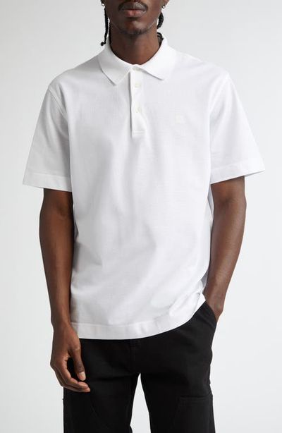 Givenchy Givenchy Classic Fit 4G Logo Embroidered Cotton Piqué Polo