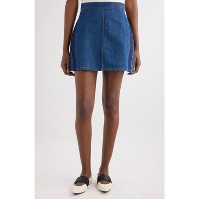 Givenchy Givenchy Cocoon Denim Miniskirt