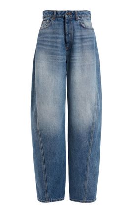 Givenchy Givenchy Cocoon Rigid MidRise WideLeg Jeans