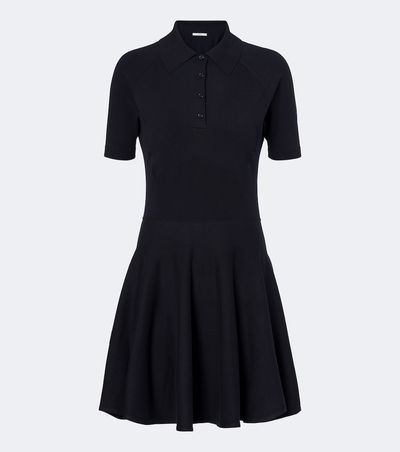 Givenchy Givenchy Cotton and silk-blend polo dress