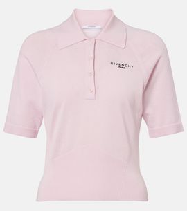 Givenchy Givenchy Cotton and silk polo shirt