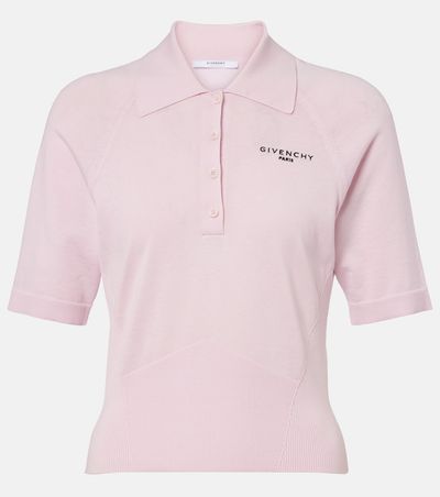 Givenchy Givenchy Cotton and silk polo shirt