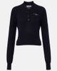 Givenchy Givenchy Cotton and silk polo sweater - 1
