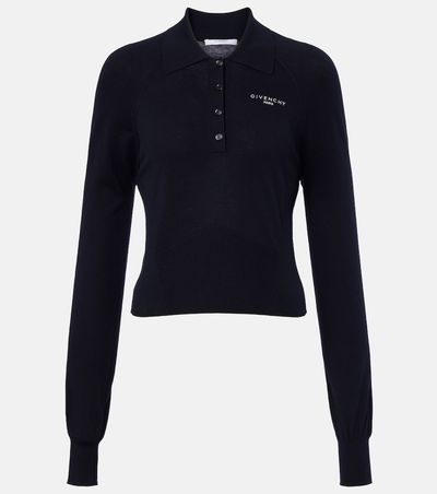 Givenchy Givenchy Cotton and silk polo sweater