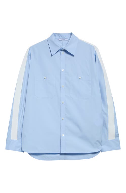 Givenchy Givenchy Couture Seam Side Stripe Button-Up Shirt