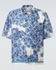 Givenchy Givenchy Couture Seam silk twill bowling shirt - 1