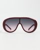 Givenchy Givenchy Curve Mask Sunglasses Shiny Bordeaux/Gradient Bord One - 2