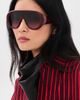 Givenchy Givenchy Curve Mask Sunglasses Shiny Bordeaux/Gradient Bord One - 3