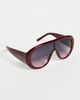 Givenchy Givenchy Curve Mask Sunglasses Shiny Bordeaux/Gradient Bord One - 4