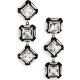 Givenchy Givenchy Deconstructed Crystal Drop earrings