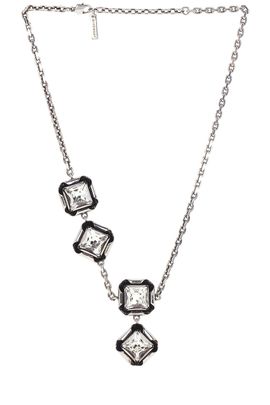 Givenchy Givenchy Deconstructed Crystals Chain Necklace