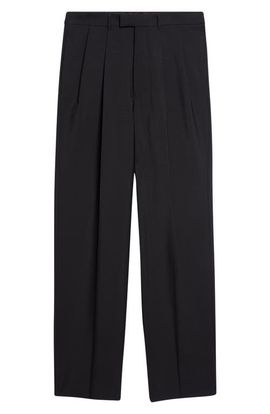 Givenchy Givenchy Double Pleat Wool & Mohair Trousers