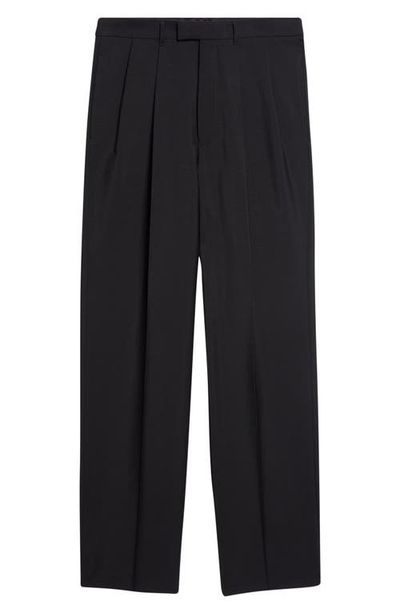 Givenchy Givenchy Double Pleat Wool & Mohair Trousers
