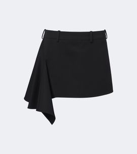 Givenchy Givenchy Draped wool miniskirt