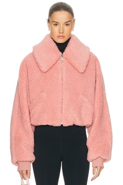 Givenchy Givenchy Faux Fur Bomber Jacket