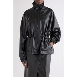 Givenchy Givenchy Gathered Leather Jacket