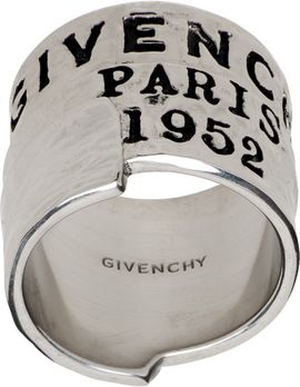 Givenchy Givenchy 'Givenchy' Tape Ring