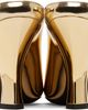 Givenchy Givenchy Gold Sculpted Mules - 2