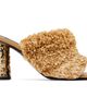 Givenchy Givenchy Gold Tape Heeled Mule Sandals - 1