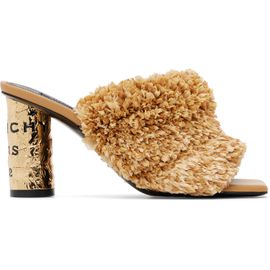 Givenchy Givenchy Gold Tape Heeled Mule Sandals