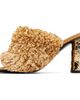 Givenchy Givenchy Gold Tape Heeled Mule Sandals - 3