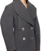 Givenchy Givenchy Gray Cocoon Peacoat - 2