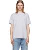 Givenchy Givenchy Gray Contour Seam Contrasted Stitch T-shirt - 1