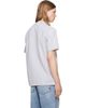 Givenchy Givenchy Gray Contour Seam Contrasted Stitch T-shirt - 3