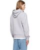Givenchy Givenchy Gray Couture Seam Contrasted Stitch Hoodie - 3
