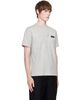 Givenchy Givenchy Gray Regular Fit Logo T-shirt - 2