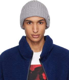 Givenchy Givenchy Gray Safety Pin Beanie