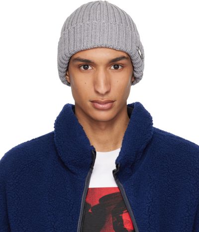 Givenchy Givenchy Gray Safety Pin Beanie