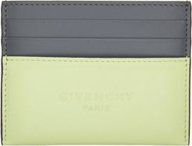Givenchy Givenchy Green & Black Antigona Stamped Card Holder