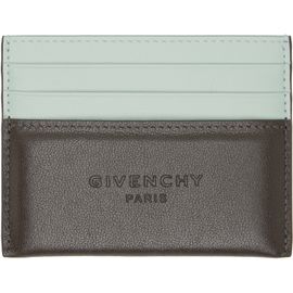 Givenchy Givenchy Green & Brown Padded Cardholder