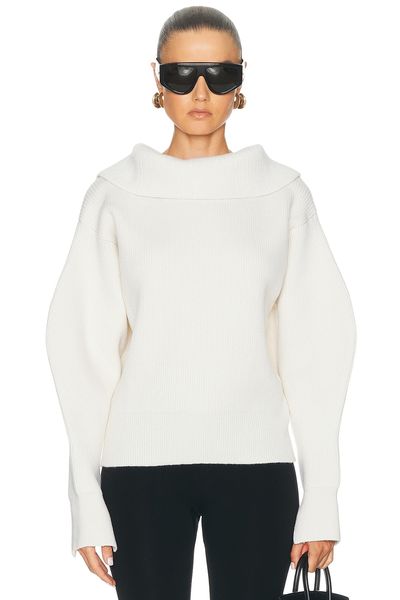 Givenchy Givenchy High Neck Slashed Sweater