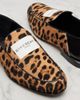 Givenchy Givenchy Label leopard-print calf hair loafers - 5