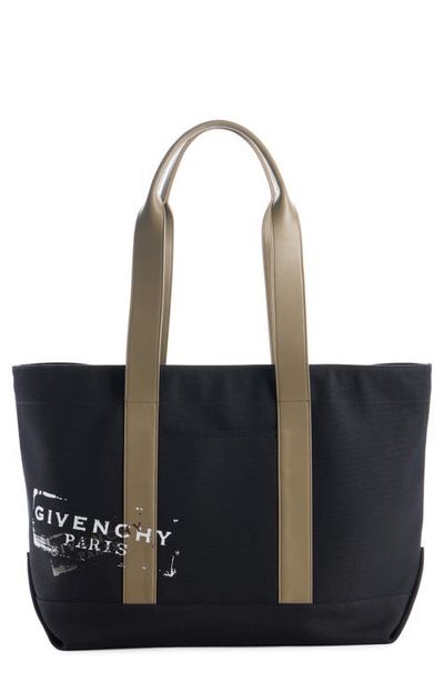 Givenchy Givenchy Large Canvas & Leather Tote