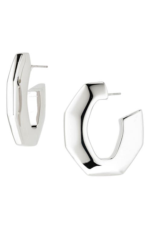 Givenchy Givenchy Large Chain Link Hoop Earrings